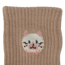 ふくふくにゃんこ パステルアンクルソックス