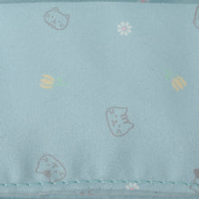 ふくふくにゃんこ フラワーメッシュポーチ