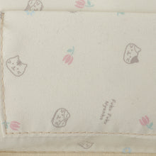 ふくふくにゃんこ フラワーメッシュポーチ