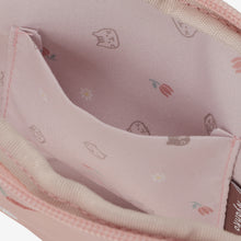 ふくふくにゃんこ フラワーメッシュポーチ