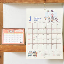 Fuku Fuku Nyanko 2025年壁掛けカレンダー