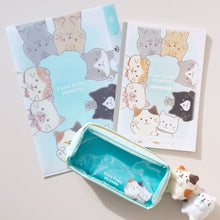 ふくふくにゃんこ クリアペンケース