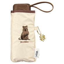 晴雨兼用 折りたたみ傘 完全遮光 アニマル刺繍 mini ( 801-17073-102) Wpc.