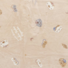 ふくふくにゃんこ フランネルブランケットLL