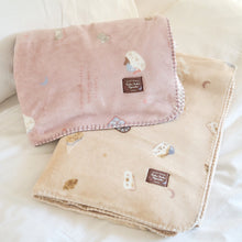 ふくふくにゃんこ フランネルブランケットL