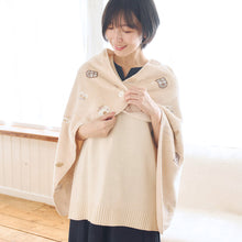 ふくふくにゃんこ フランネルブランケットM