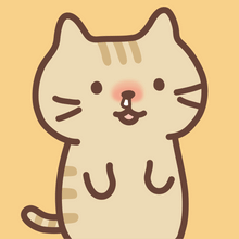 ふくふくにゃんこ 花粉症缶バッジ2点セット【WEB限定】