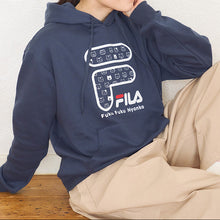 FILA×ふくふくにゃんこ ロゴパーカー