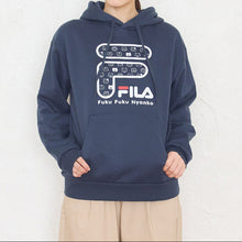 FILA×ふくふくにゃんこ ロゴパーカー