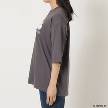 ミッフィー五分袖Tシャツ(アップリケ)