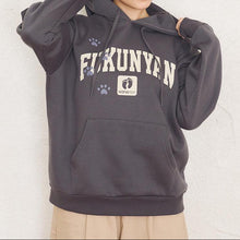 HangTen×ふくふくにゃんこ足跡パーカー