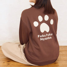 HangTen×ふくふくにゃんこ 肉球トレーナー