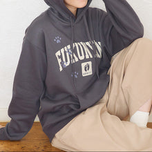 HangTen×ふくふくにゃんこ足跡パーカー