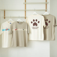 HangTen×Fuku Fuku NyankoサーフィンTシャツ