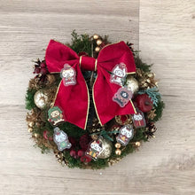 ふくふくにゃんこ クリスマスリース