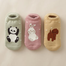 アニマル裏起毛ショートソックス