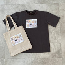 ふくふくにゃんこ 証明写真風Tシャツ