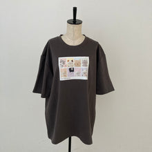 ふくふくにゃんこ 証明写真風Tシャツ