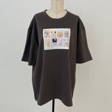 ふくふくにゃんこ 証明写真風Tシャツ