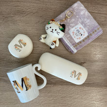 ふくふくにゃんこ イニシャルマグ