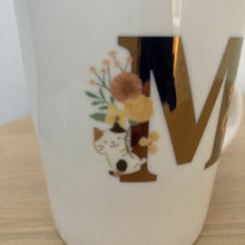 ふくふくにゃんこ イニシャルマグ