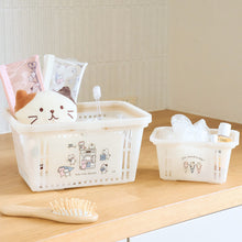 ふくふくにゃんこ ランドリーバスケット(Mサイズ)