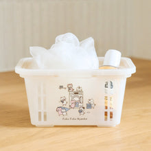 ふくふくにゃんこ ランドリーバスケット(Sサイズ)