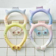 ふくふくにゃんこ 耳付き2WAYコールドループ(Sサイズ)