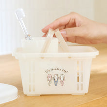 ふくふくにゃんこ ランドリーバスケット(Sサイズ)