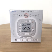 シマエナガ デジタル回転クロック