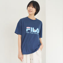 FILA×ふくふくにゃんこ ロゴTシャツ