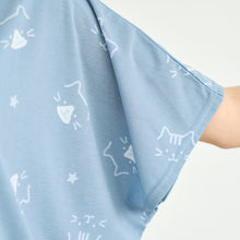 ふくふくにゃんこ ひんにゃりフェイスTシャツ