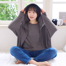 ふくふくにゃんこ UVフェイスカバーパーカー