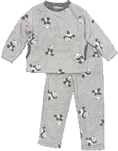 フラッフィーボア丸首パジャマ