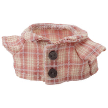 ふくふくにゃんこ 着せ替えチェックシャツ