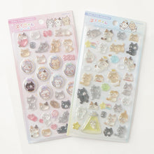 【予約販売】ふくふくにゃんこ ぷくにゃん第3弾 ラメ入り シールセット