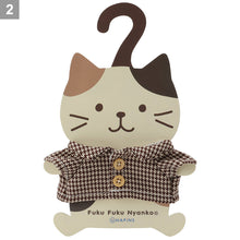 ふくふくにゃんこ 着せ替えチェックシャツ