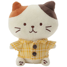 ふくふくにゃんこ 着せ替えチェックシャツ