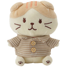 ふくふくにゃんこ 着せ替えチェックシャツ