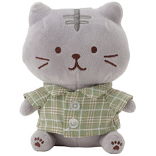 ふくふくにゃんこ 着せ替えチェックシャツ