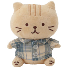 ふくふくにゃんこ 着せ替えチェックシャツ