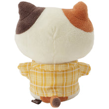 ふくふくにゃんこ 着せ替えチェックシャツ