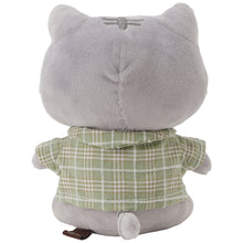 ふくふくにゃんこ 着せ替えチェックシャツ