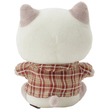 ふくふくにゃんこ 着せ替えチェックシャツ