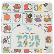 ふくふくにゃんこ レトロ・アクリルスタンド【ガチャガチャ販売】