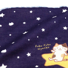 ふくふくにゃんこ ガーゼミニタオル