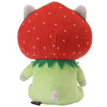 ふくふくにゃんこ いちごおすわりマスコット