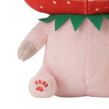 ふくふくにゃんこ いちごおすわりマスコット