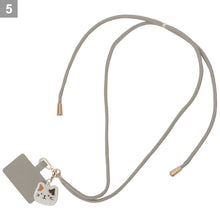 ふくふくにゃんこスマホストラップ