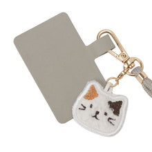 ふくふくにゃんこスマホストラップ